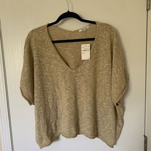 Madewell 3X marled olive sweater